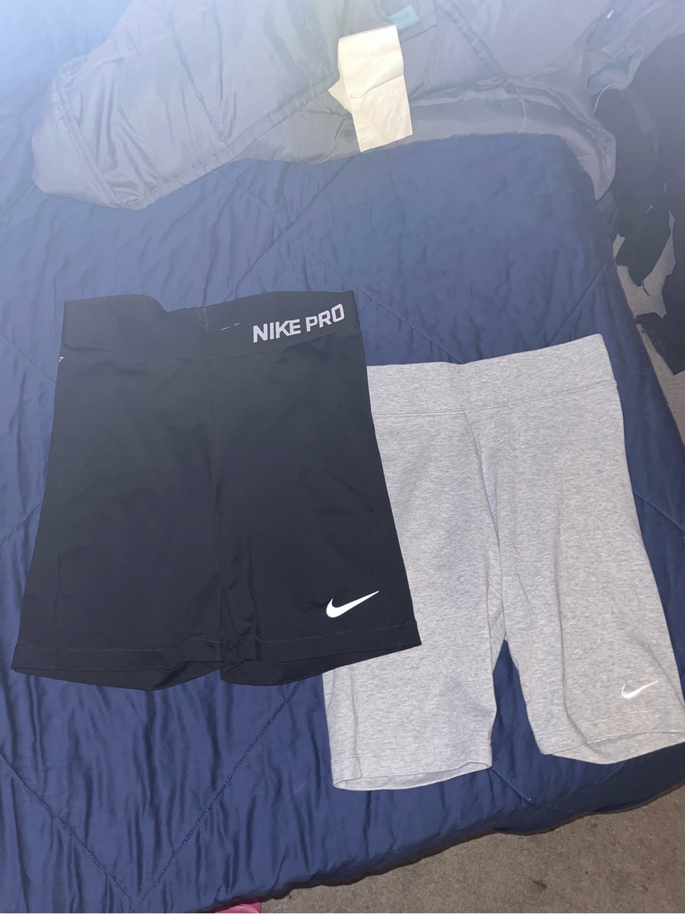 Nike Athletic Shorts Duo in Black & Gray